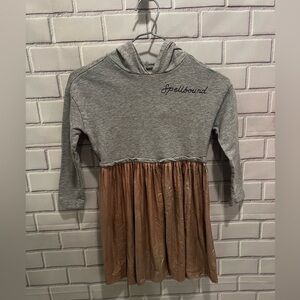 GYMBOREE little girls casual hoodie -dress/size S